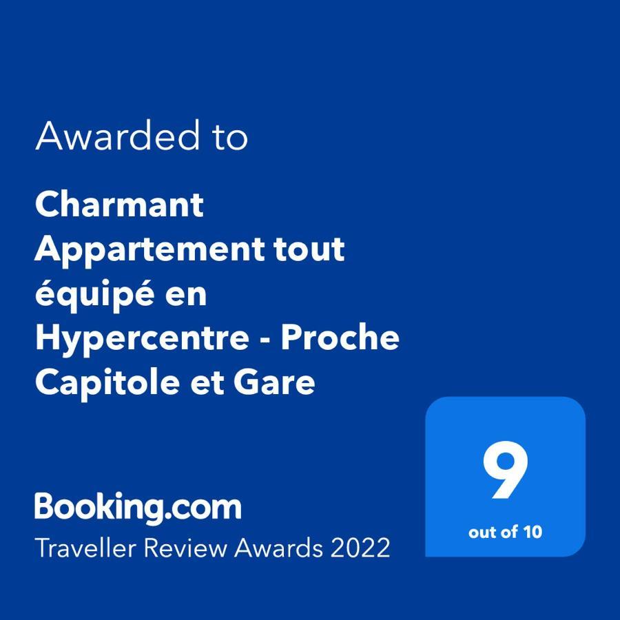A 200M De La Gare Matabiau - Appartement Tout Equipe En Hypercentre - Toulouse Luaran gambar